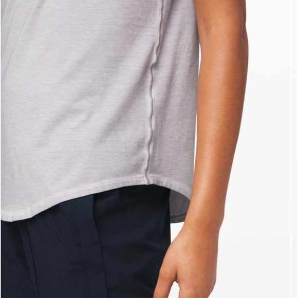 LULULEMON Love Crew T-Shirt *Fade Garment Washed Pima Cotton Short Sleeve Tee - Picture 6 of 6